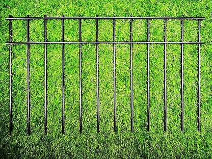 ADAVIN Small or Medium Animal Barrier Fence,25Pack 20 in(L) X12 in(H) Dog Digging Fence Barrier, Garden Fence Animal Barrier for Dogs Rabbits Raccoons, Metal Fence Panel for Outdoor Patio.Total 42 Ft